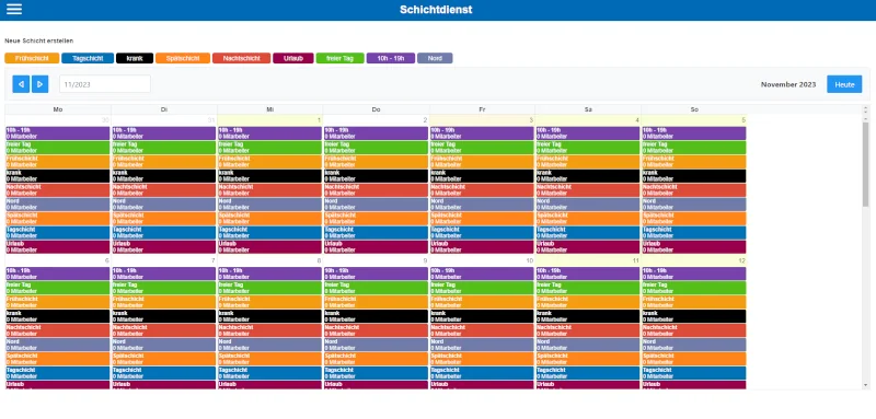 Luxambulance Schichtplanung