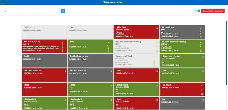 Advanced Search for Luxambulance Projects for Appointments