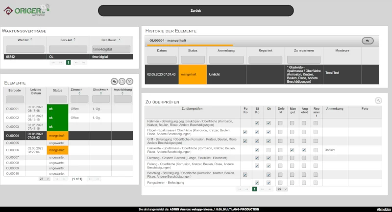 Origer Projekt Digitalisierung