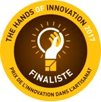 Finaliste et deuxième place pour le prix Hands of Innovation Award 2017