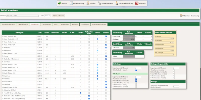 Convis advanced calculation software